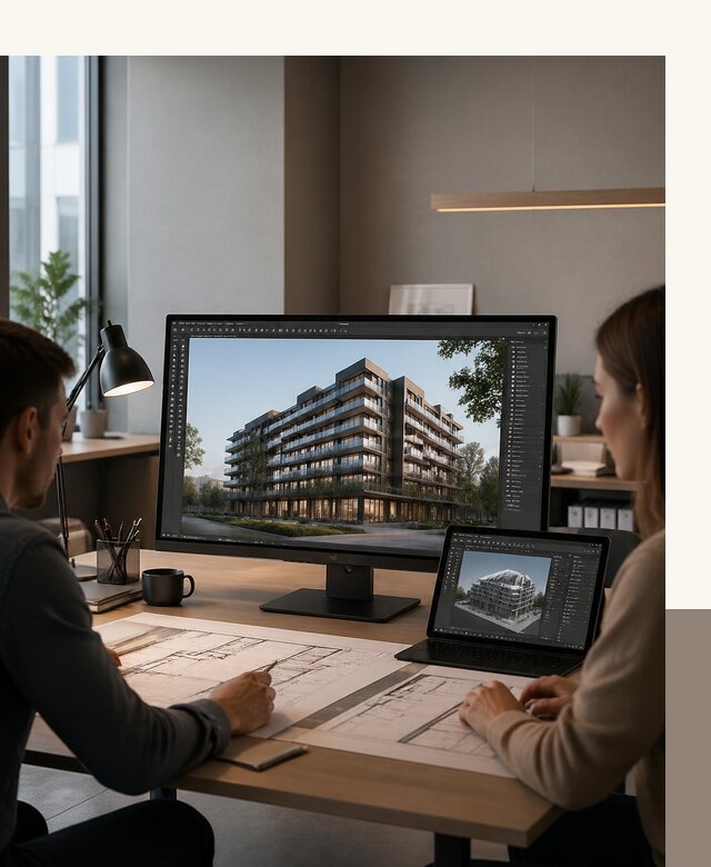 3D визуализация архитектуры и объектов строительства в Коломне