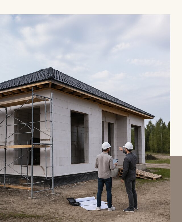 Проектирование одноэтажных домов из газобетона в Коломне